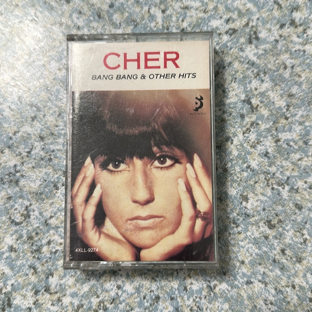 CHER cassette tape. Bang Bang and other hits. In excellent used condition.